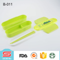 pratique transporter eco friendly haute qualité en plastique lunchbox pour les enfants